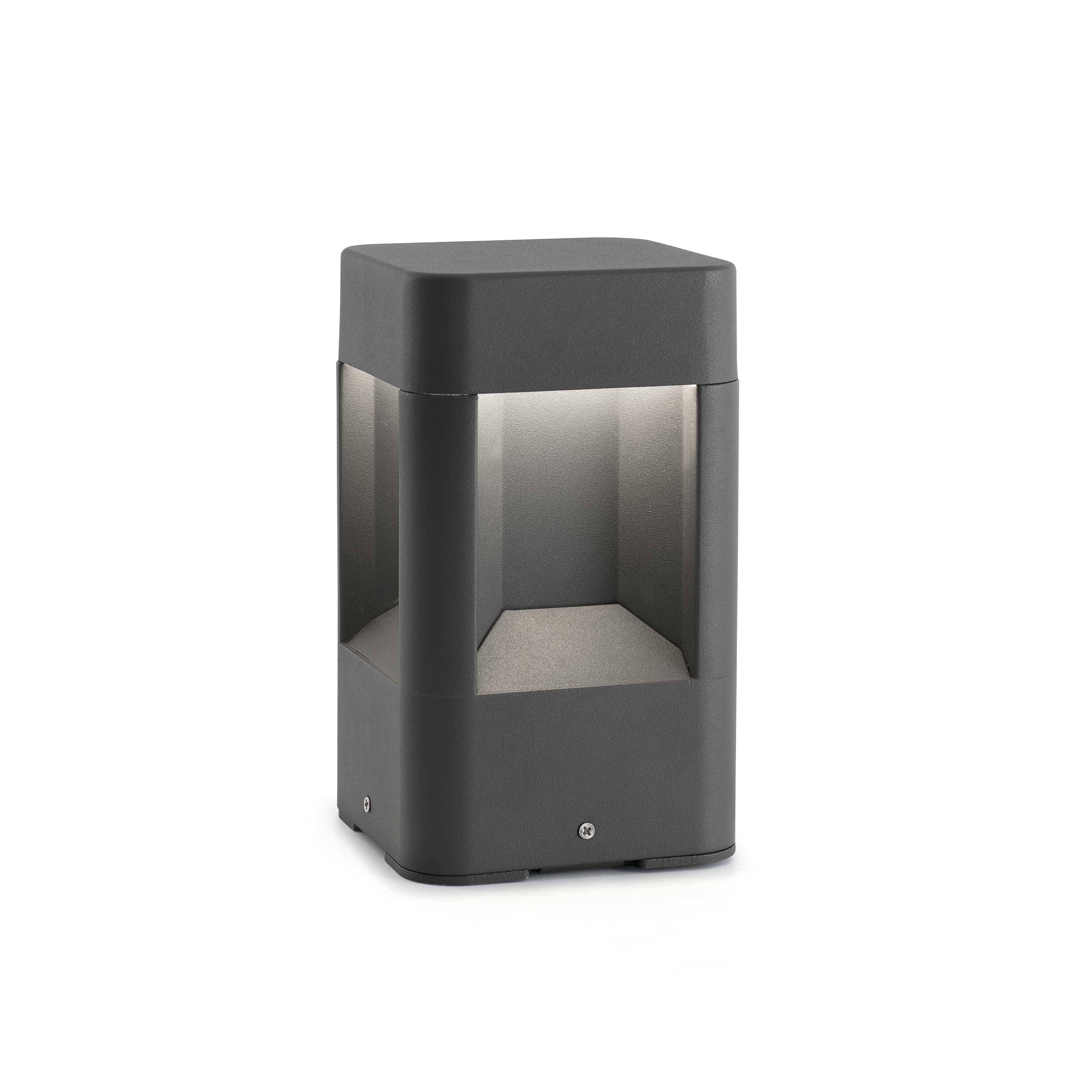 Naya LED Outdoor Pedestal Light Dark Grey IP54